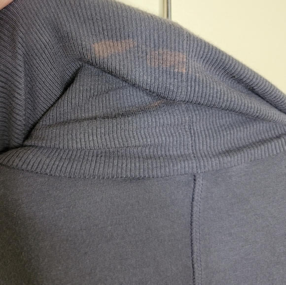 Athleta | Soft Gray Open Front Cardigan Sweater Size XS - Picture 5 of 6